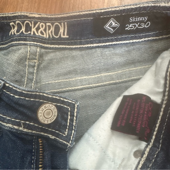 Rock & Roll Cowgirl Skinny Jeans Stars and Stripes - Picture 5 of 11